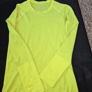 Bright Yellow Long Sleeve Shirt
